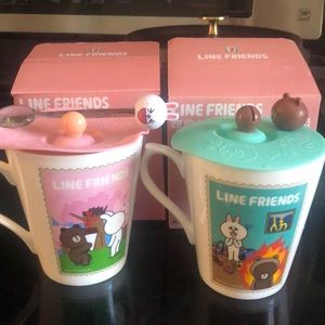 🎄Limited Edition LINE Friends mugs